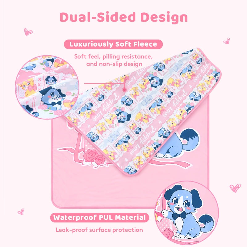 LFB - Puppy Love Little Blue Adult Change Pad