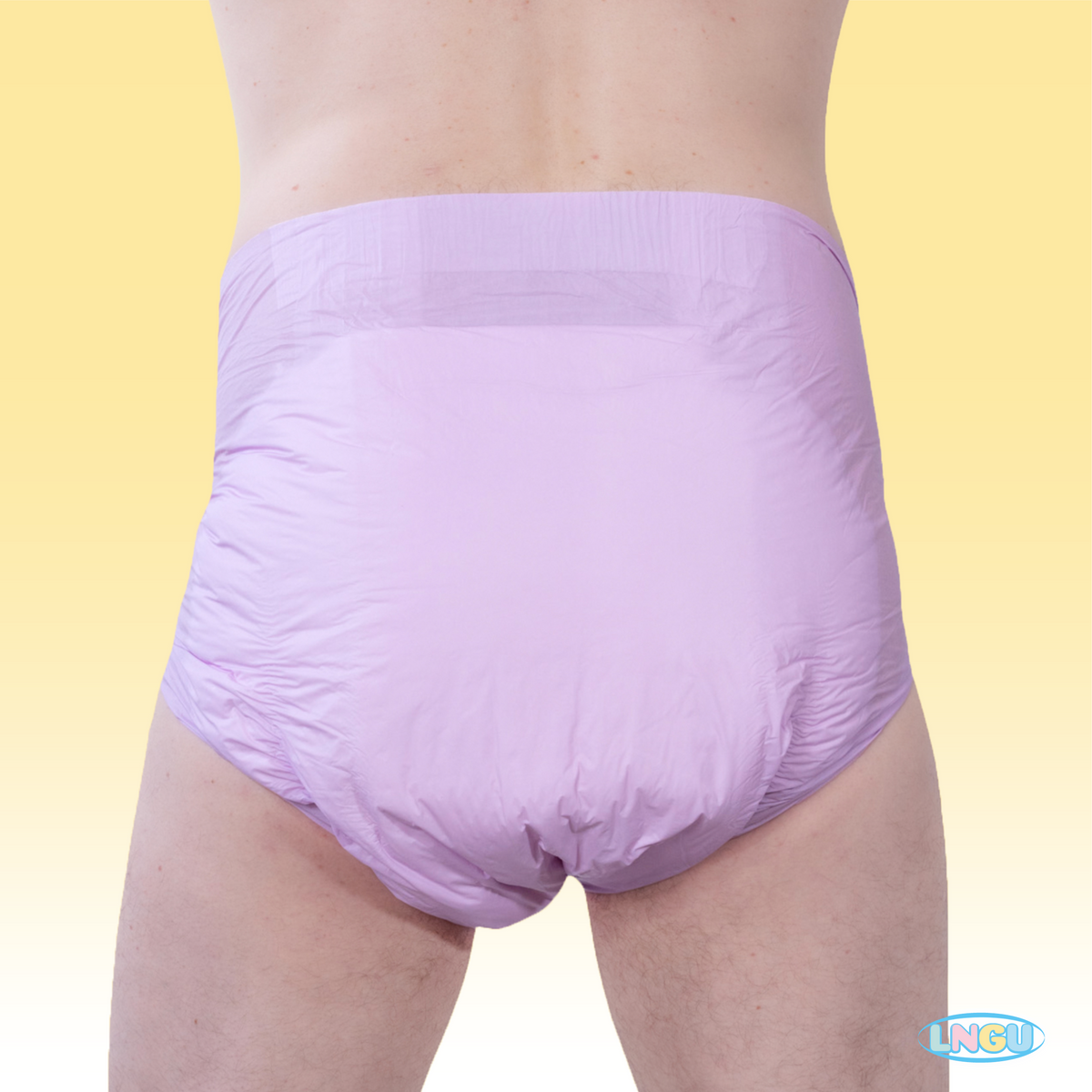 LNGU - Rainbow Pastel Colors Adult Diapers