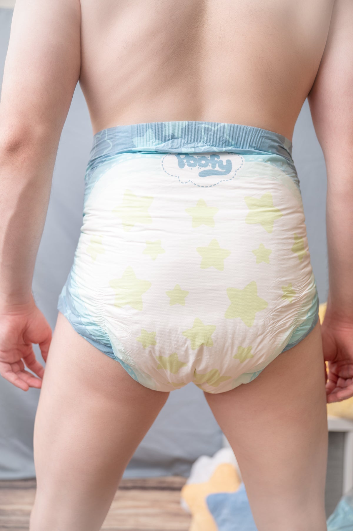 Poofy Pins - Starry Nights Adult Diapers