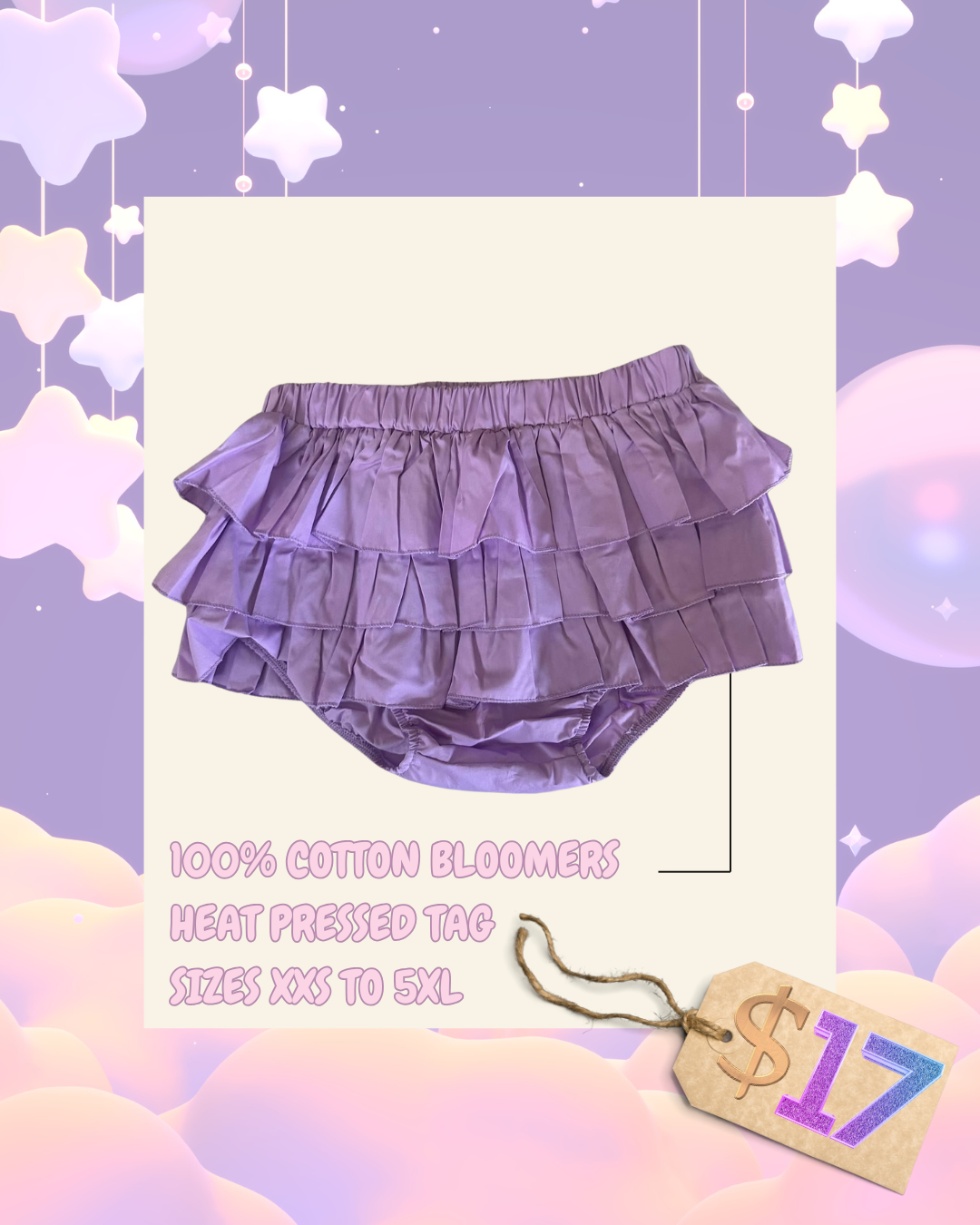Duck Duck Goosery - Purple Adult Bloomers