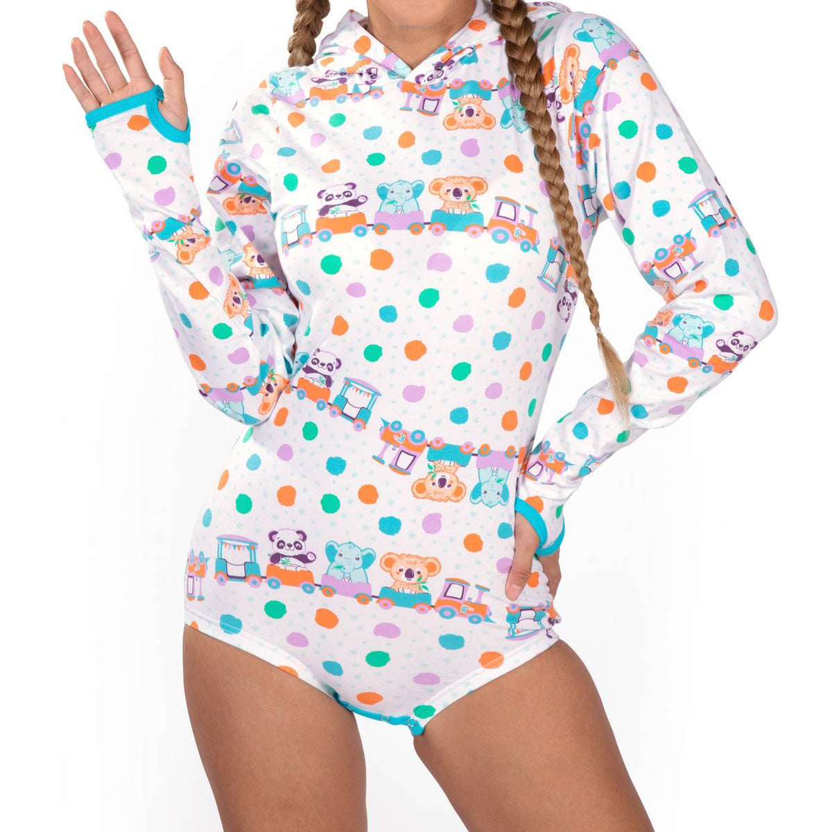 Rearz - Critter Caboose Hooded Bodysuit image 5
