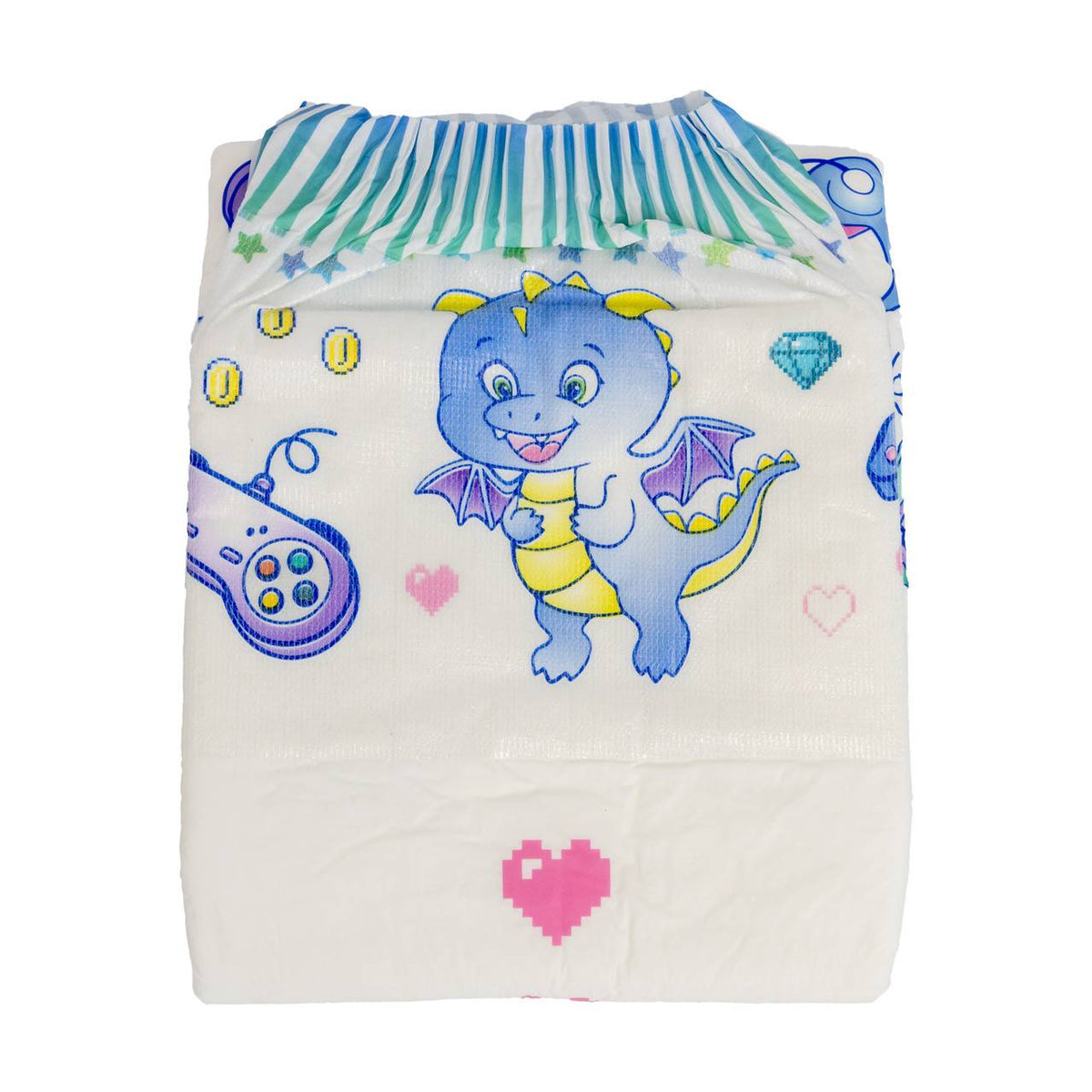 Rearz - Lil' Gamer Monsters Adult Diapers image 3