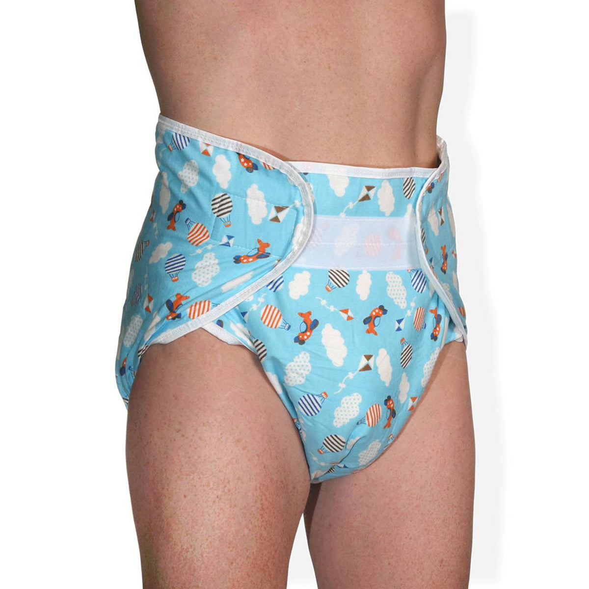 Rearz - Omutsu Bulky Nighttime Cloth Adult Diaper - Planes image 1