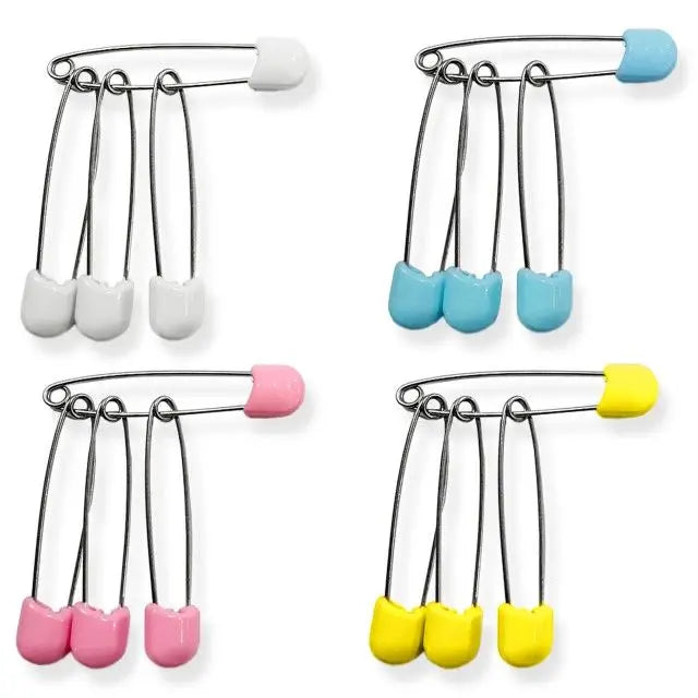 Stainless Steel Locking Adult Diaper Pins image 0