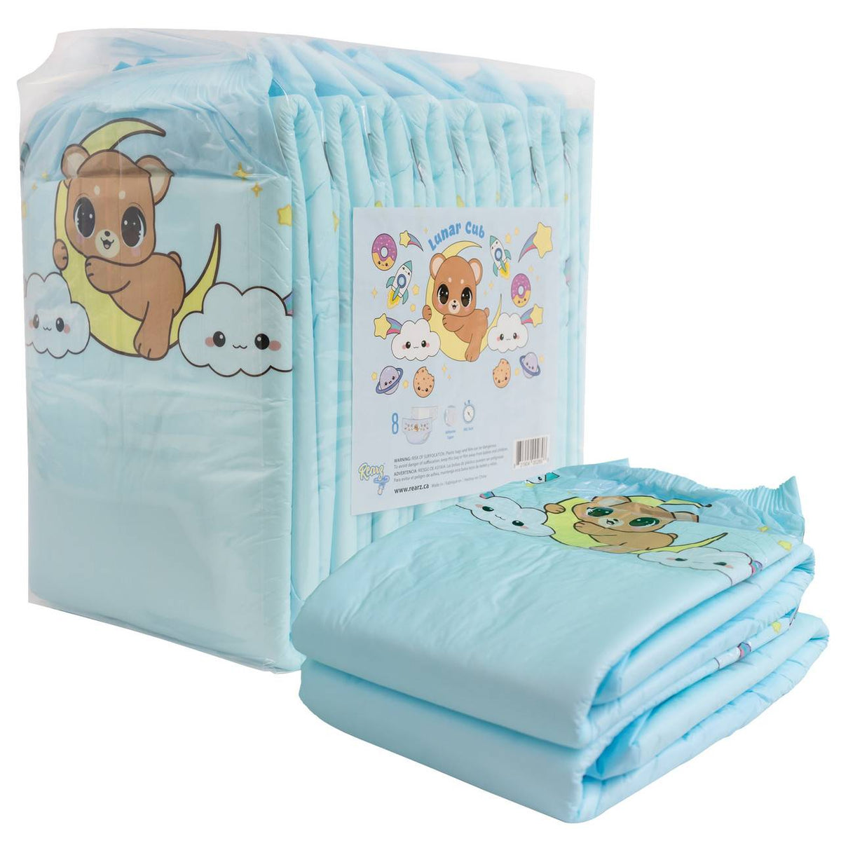 Rearz - Lunar Cub Adult Diapers image 1