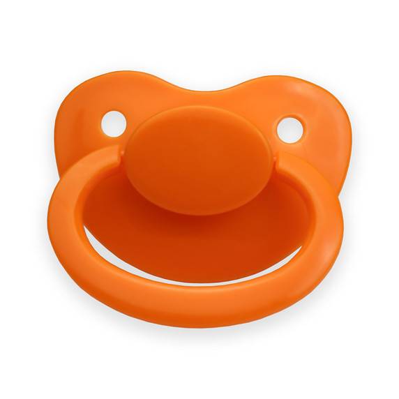 Rearz- Size 6 Adult Pacifier - Orange image