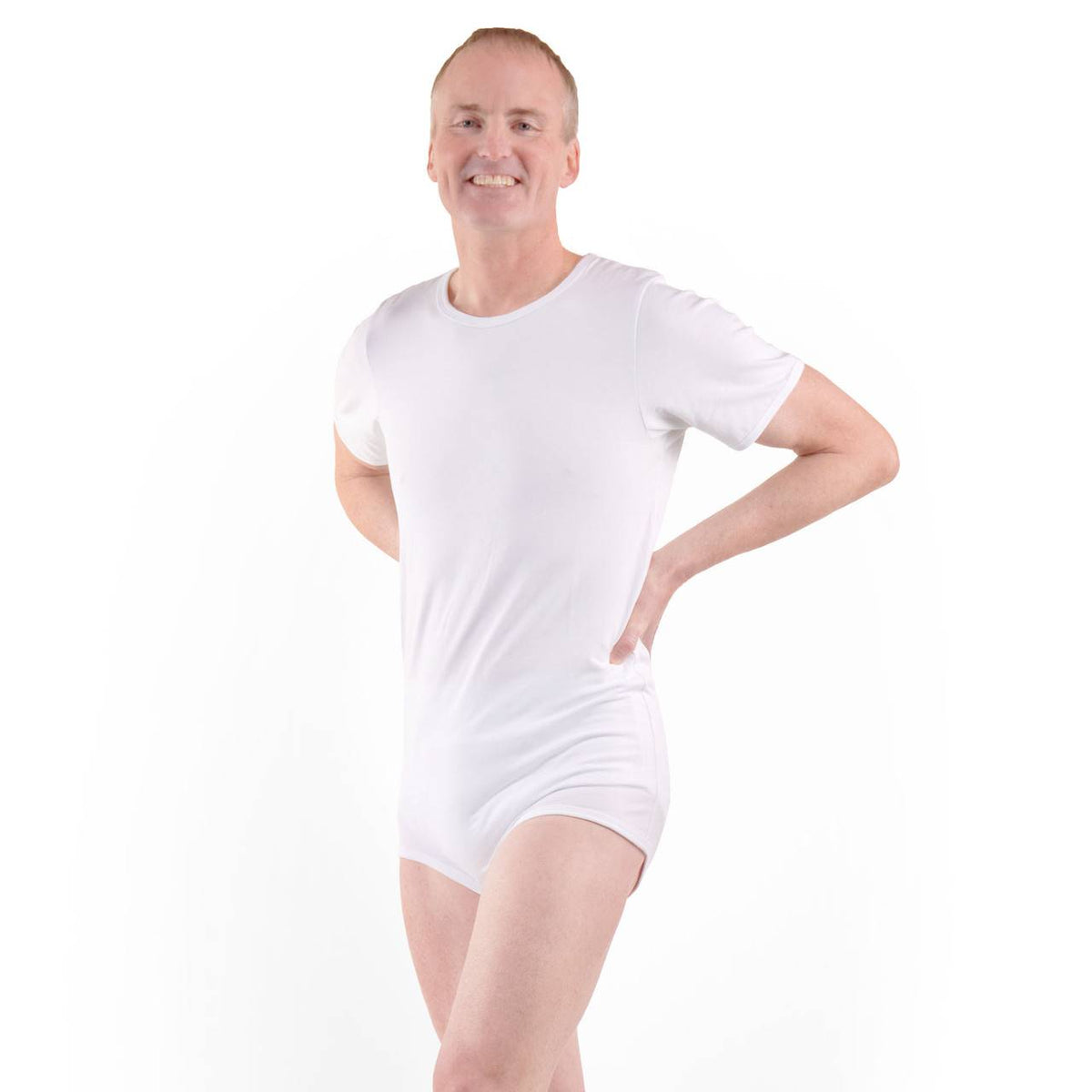 Rearz - White Adult Bodysuit image 1