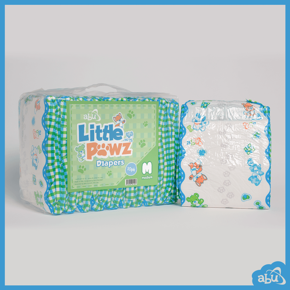 ABU - LittlePawz Adult Diapers image 1