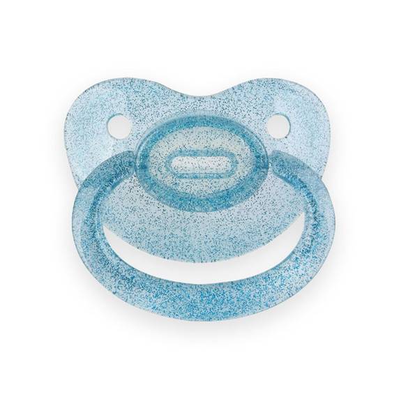 Rearz- Size 6 Adult Pacifier - Glittery Blue image