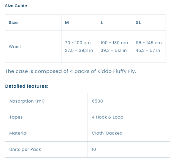 Kiddo - Fluffy Fly Adult Diapers image 5