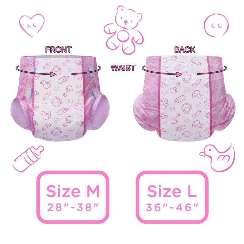 LFB - Nursery Pink Adult Diapers image 4
