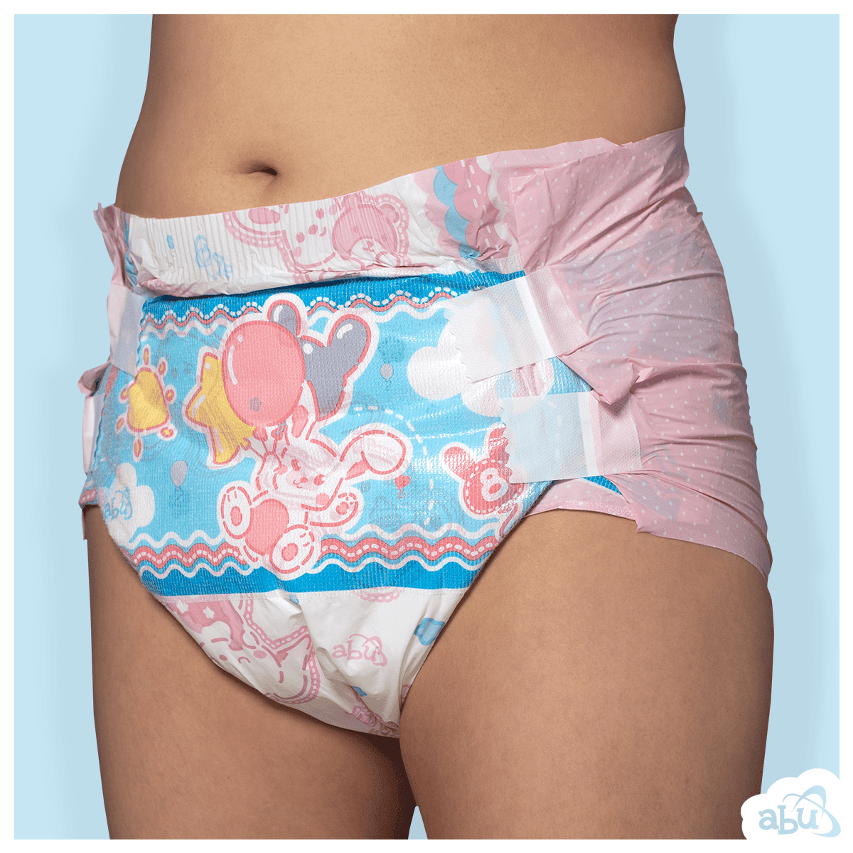 ABU - Bunny Hopps 4-Tape Adult Diapers image 5