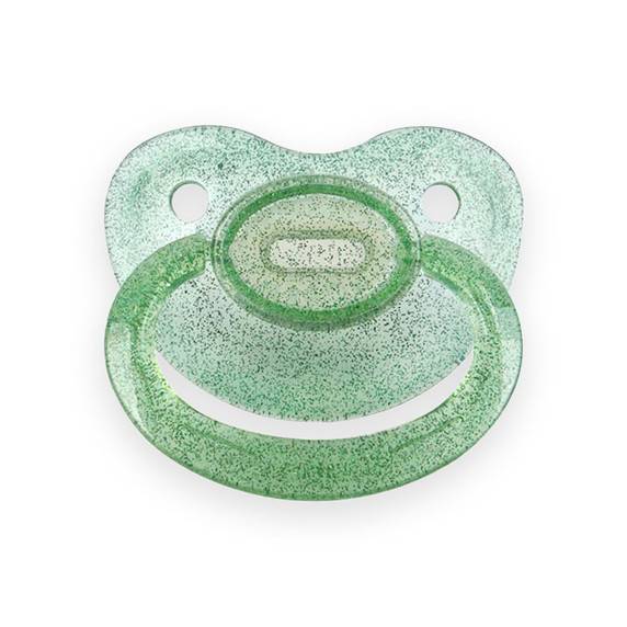 Rearz- Size 6 Adult Pacifier - Glittery Green image