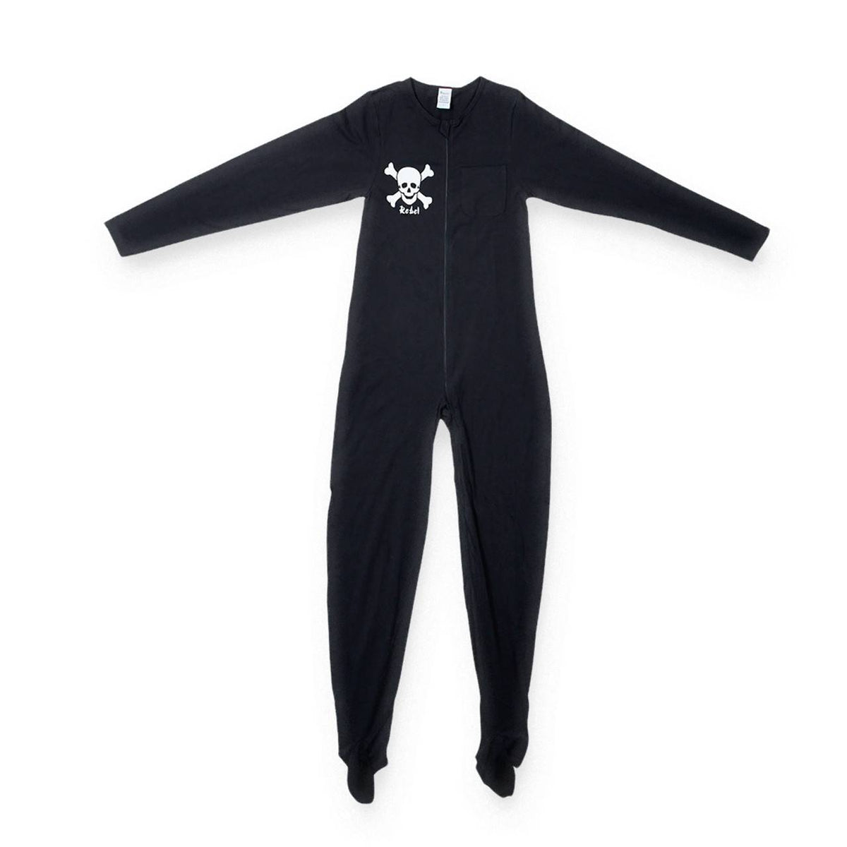 Rearz - Black Rebel Adult Footed Jammies image 0