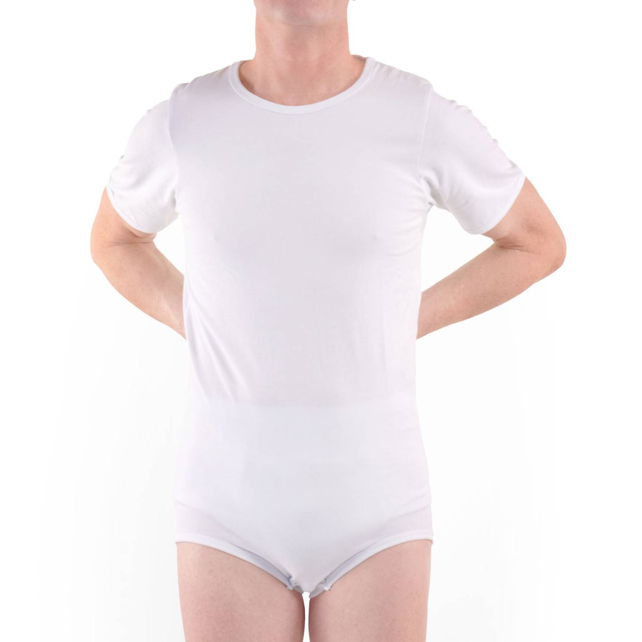 Rearz - White Adult Bodysuit image 4
