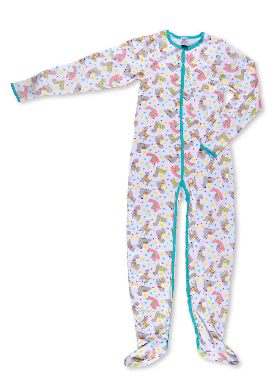 Rearz - Alpaca Adult Footed Jammies image 1