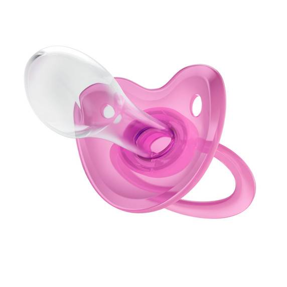 Rearz - Crystal Fixx Size 10 Adult Pacifier - Cotton Candy Pink image