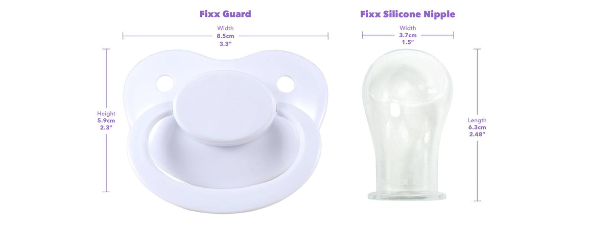 Rearz - Crystal Fixx Size 10 Adult Pacifier image 1