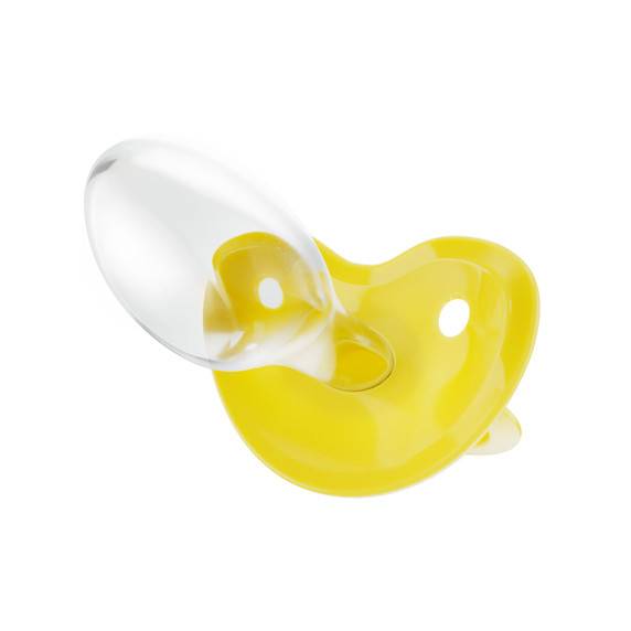 Rearz - Fixx Size 10 Adult Pacifier - Bright Yellow image