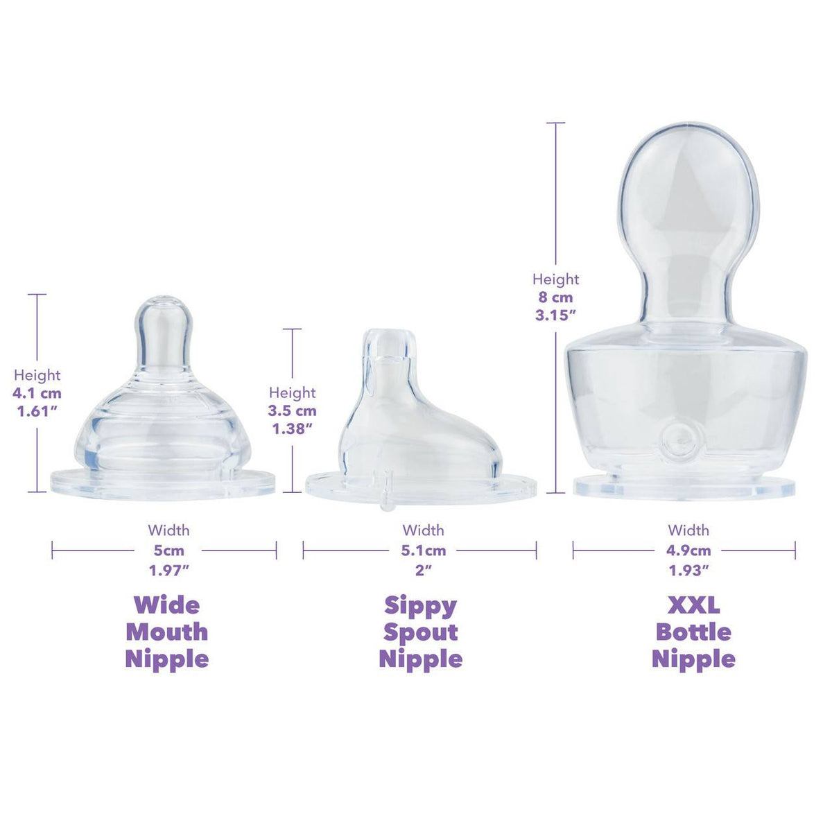 Rearz - Adult Bottle Nipple Bundle image 1