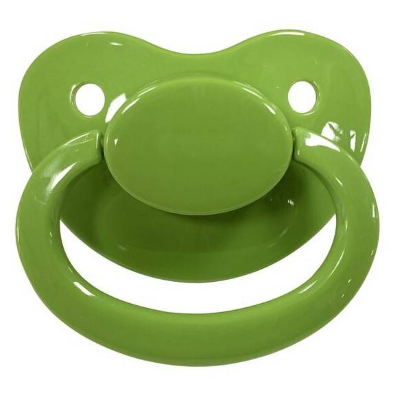 Rearz- Size 6 Adult Pacifier - Green image