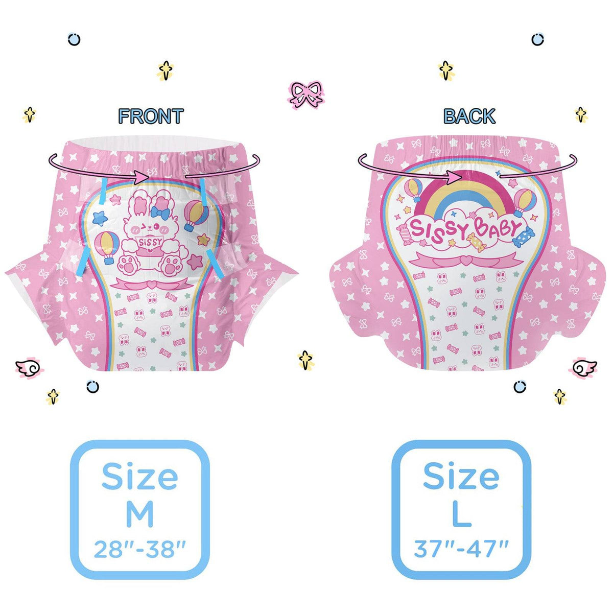 CutiePlusU - Sissy Baby Adult Diapers image 5