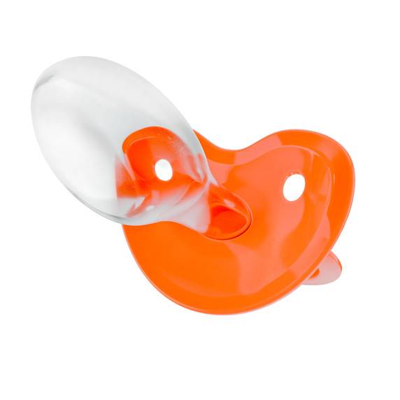 Rearz - Fixx Size 10 Adult Pacifier - Orange image