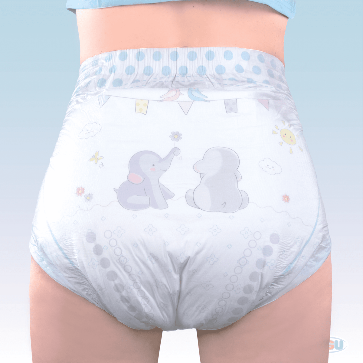 LNGU - Big Ears Baby Adult Diapers image 5