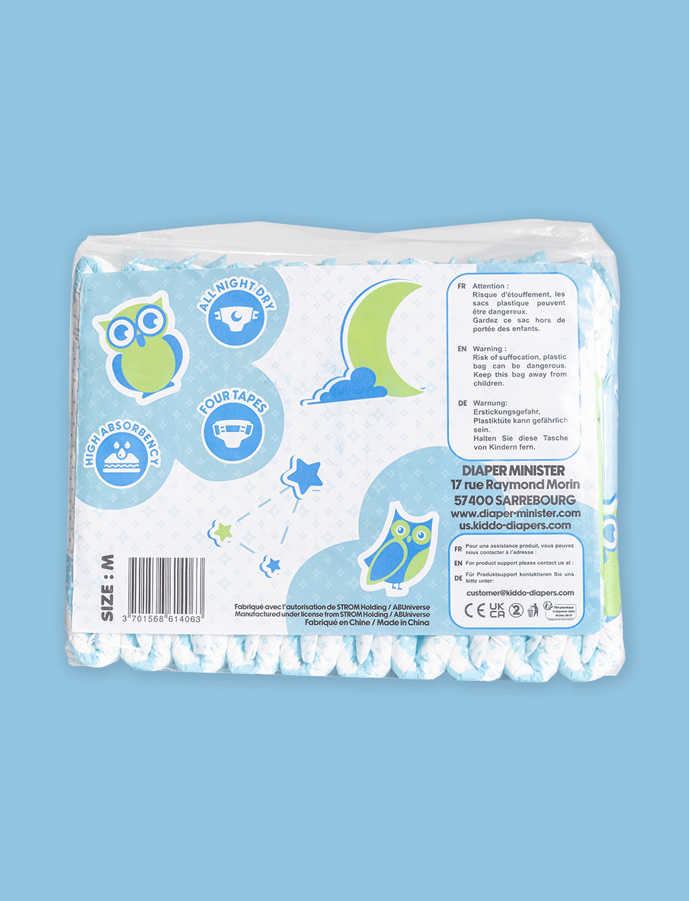Kiddo - Owlnight Adult Diapers image 1