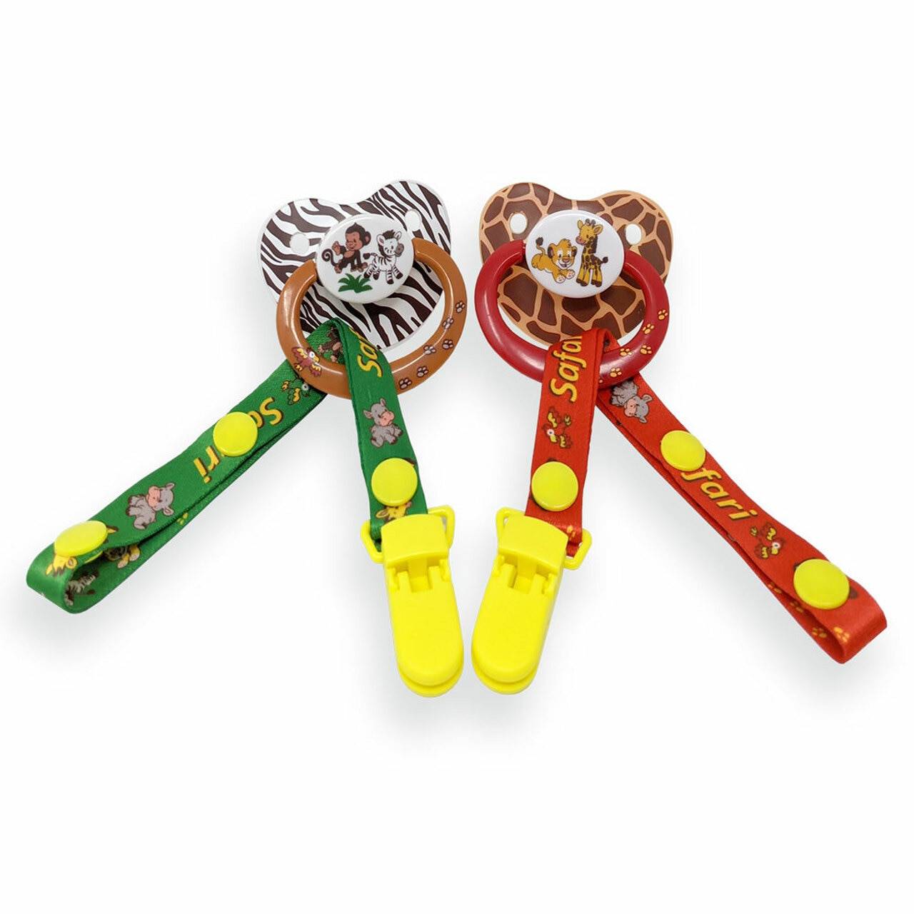 Rearz - Safari 2 Pacifiers and Clip Pack image 4