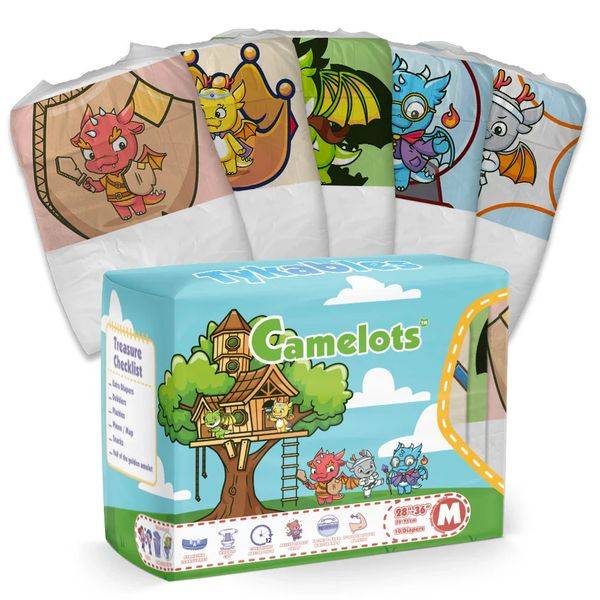 Tykables - Camelot Adult Diapers image 0
