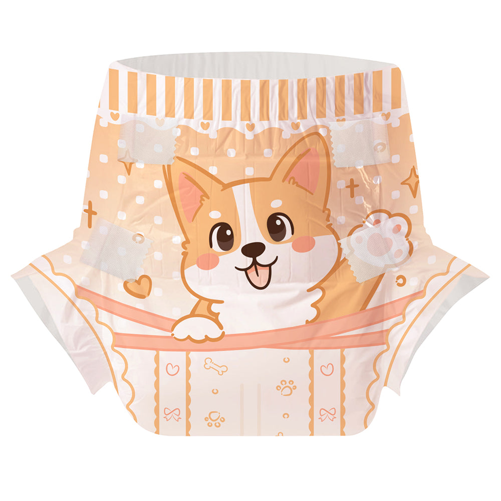 CutiePlusU - Give Me Five Corgi Adult Diapers