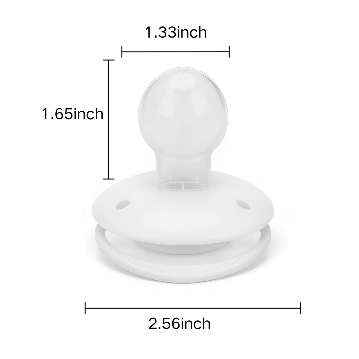 CutiePlusU - Round Adult Pacifier