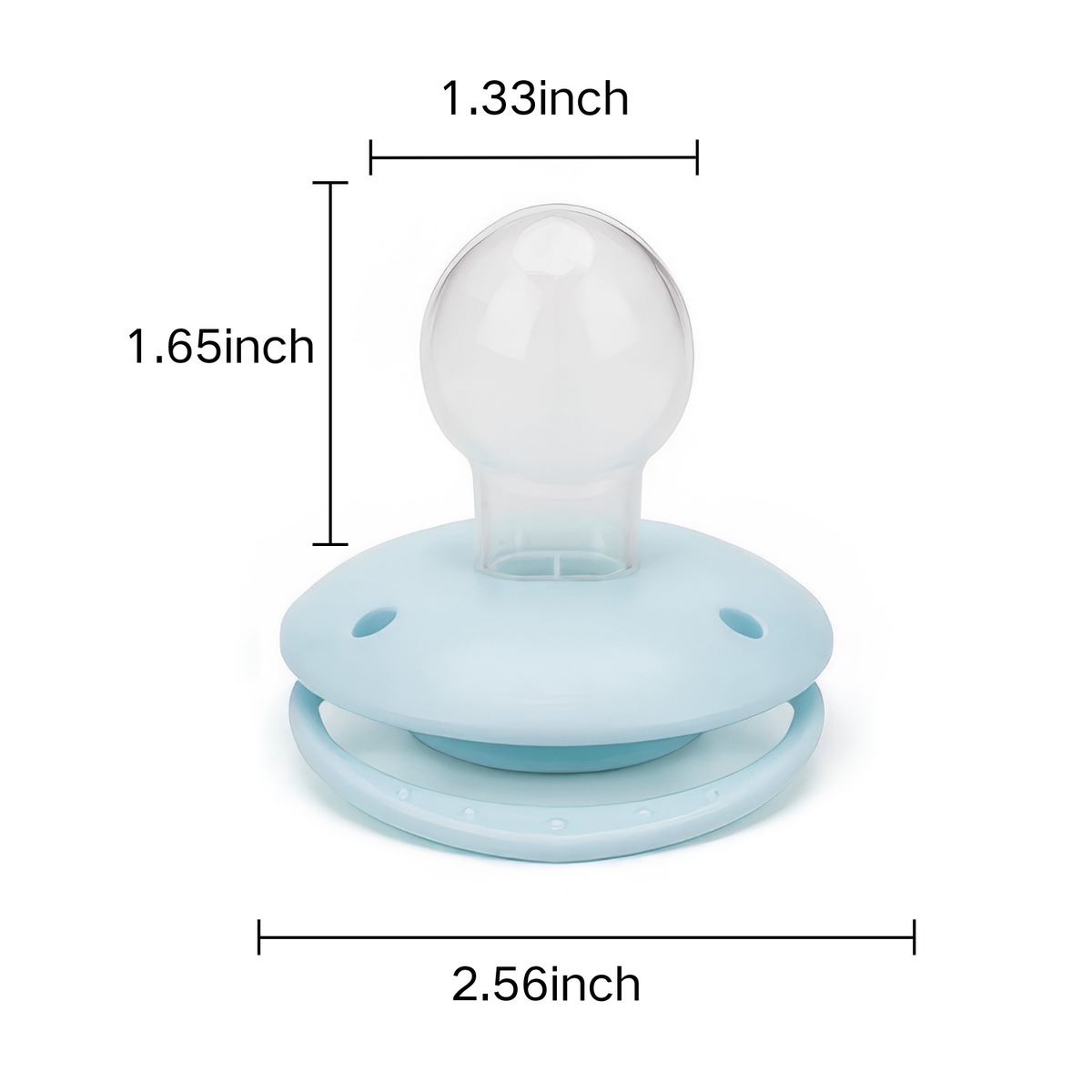 CutiePlusU - Round Adult Pacifier